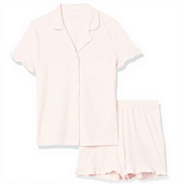 Ensemble Pyjama Femme Coton Modal Amazon Essentials