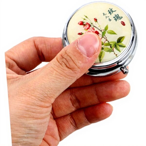 Parfum Solide Rose HAPINARY Format Poche Détente Femme