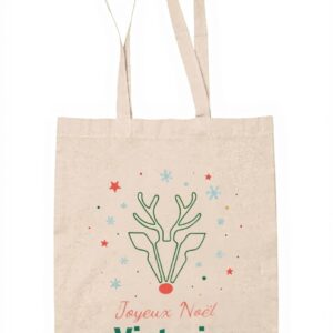 Sac Shopping Planetee Joyeux Noël Cadeau Insolite Collègue