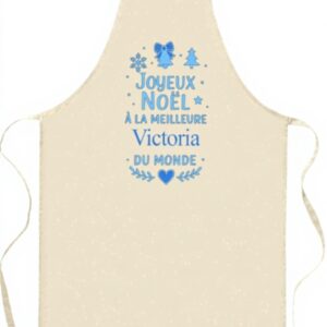 Tablier Joyeux Noël Planetee Cadeau Cuisinier Barbecue