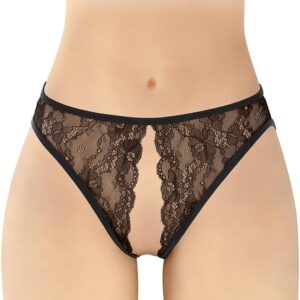 String noir Victoria Fashion Secret lingerie femme-0