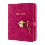 Carnet secret Victorias Journals fermeture cœur rose 320
