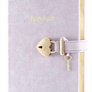 Carnet secret Victorias Journals verrou cœur doré orchidée