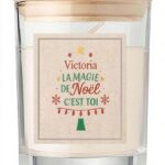 Bougie Planetee Sapin Vanille Cadeau Noël Décoration Maison