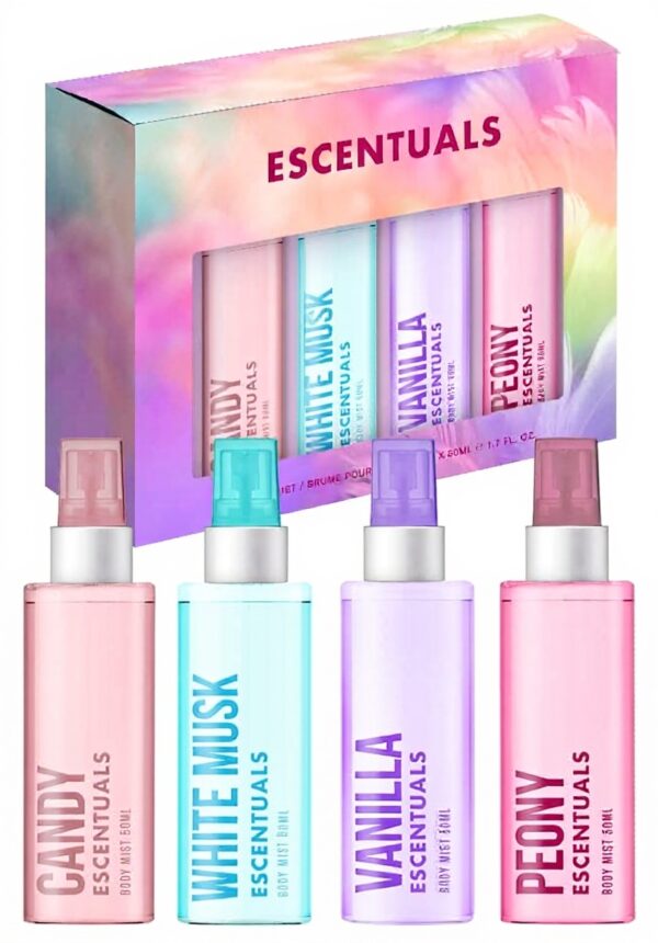 Brume corporelle parfumée Escentuals coffret cadeau femme