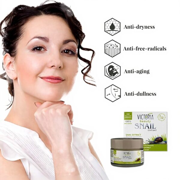Crème Visage Anti-Age Victoria Beauty Extrait dEscargot