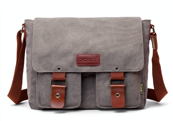 Sac bandoulière homme FORRICA toile messager travail voyage