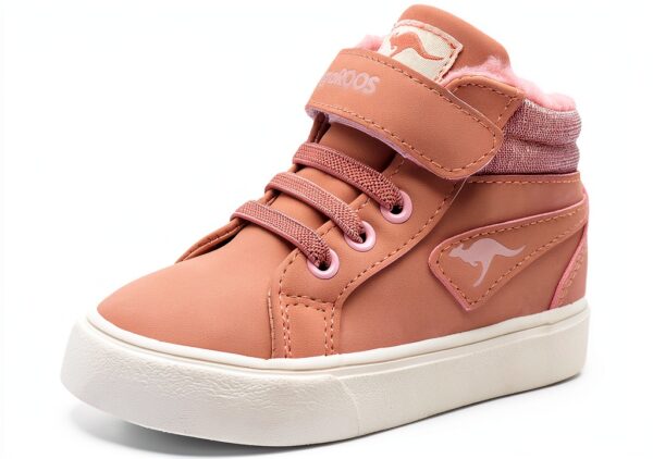 Kangaroos KAVU III Baskets Fille Doublées Déperlantes Rose