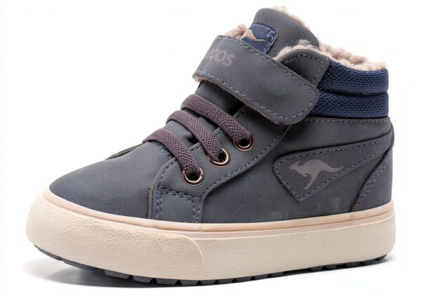 Kangaroos KAVU III Sneaker Garçon Baskets Mode Dk Navy Grey